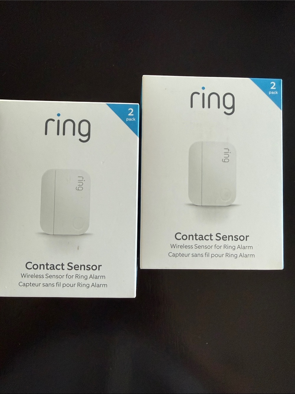 Ring Contact Sensor 2-Pack White Boxes
